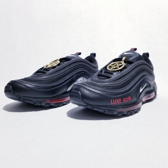 MSCHF x Lil Nas X - Satan Shoes - Size 8.5 - Brand New - Picture 2 of 14